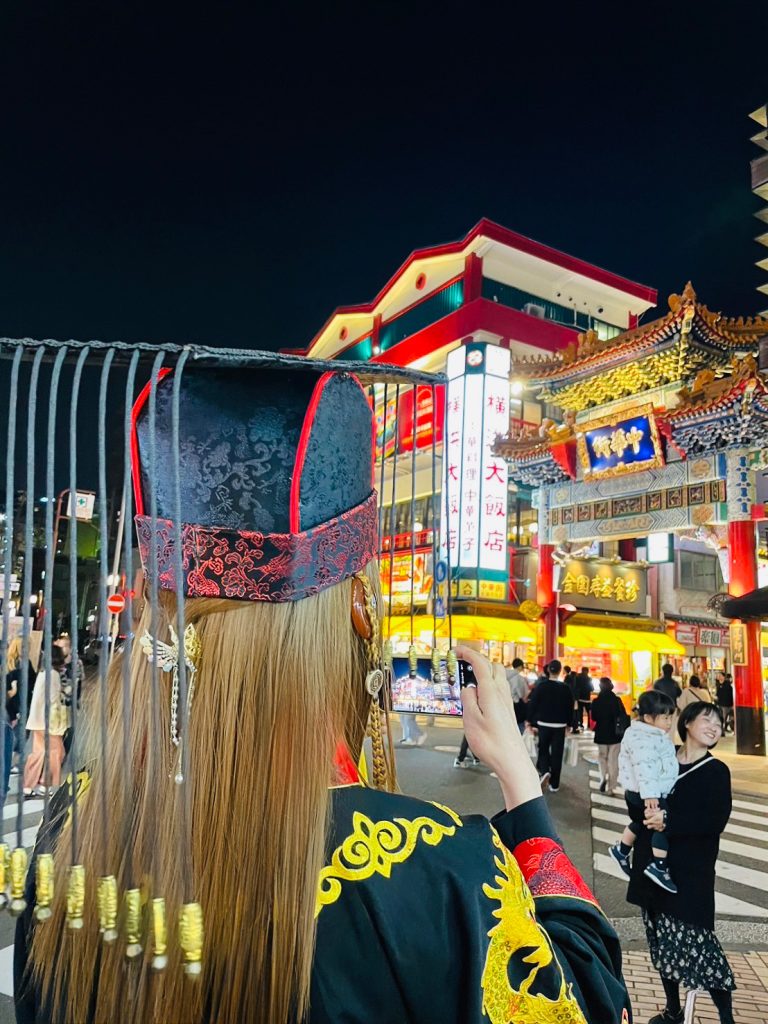 横浜中華街の始皇帝 秦始皇