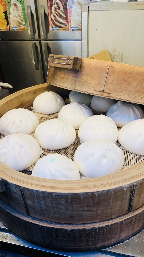 横浜中華街の福臨閣の肉まん