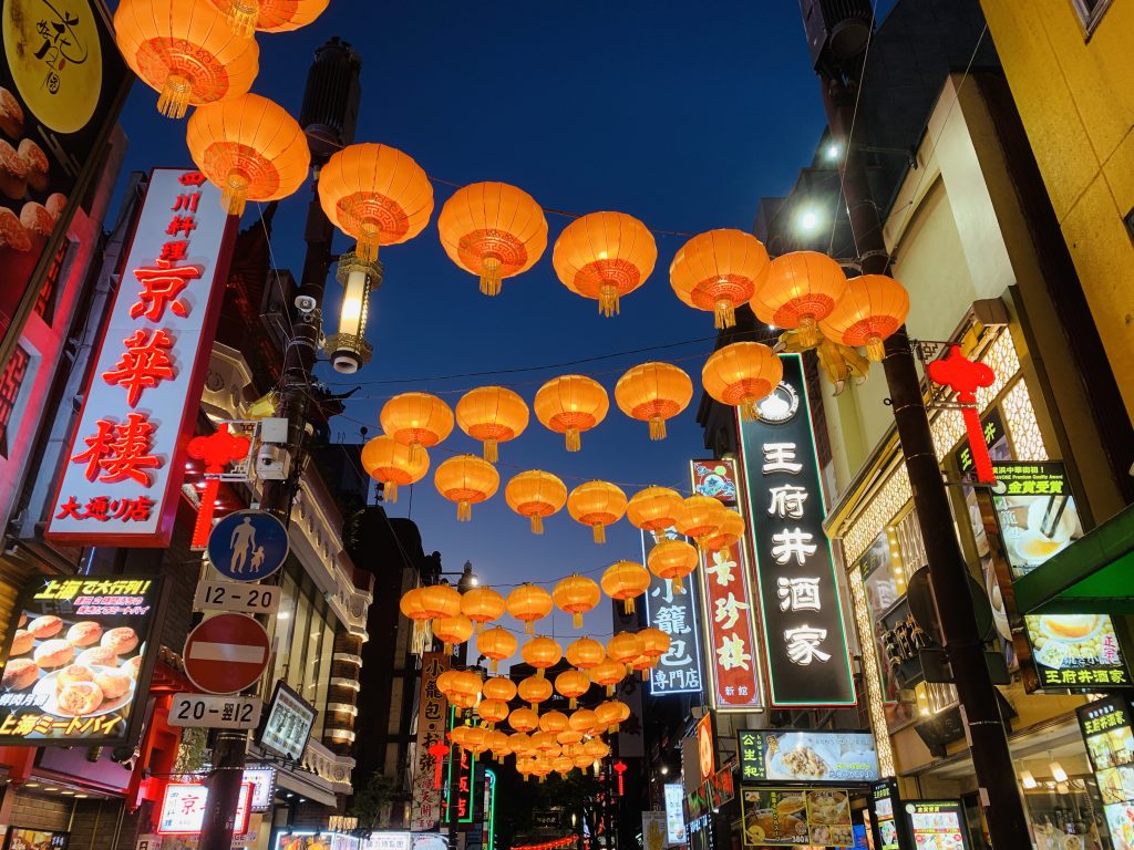 横浜中華街の春節