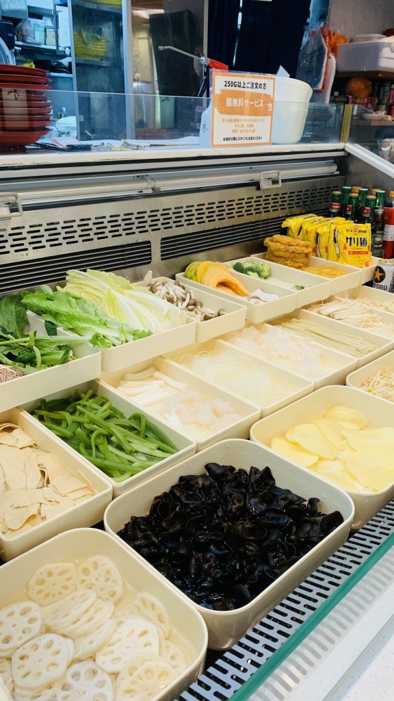 横浜中華街の三顧冒菜